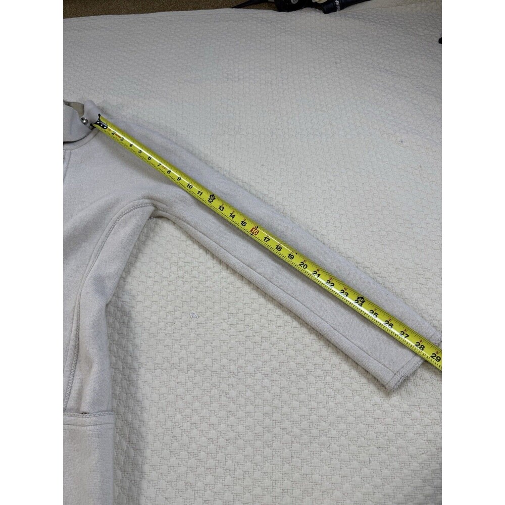 Gianfranco Ferre Sweater Mohair Virgin Wool Blend Full Zip | Cream | Size 40 XS - Picture 15 of 16